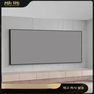 액자형 clr 4k 상품 빔프로젝터 금속 다바라 스크린 가정용 인치