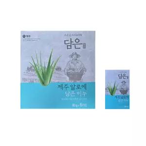 애경 제주 알로에 담은 비누 80g X 6개입