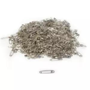 [하프클럽/]고정 수선 부자재 DIY 옷핀 20mm 소형 100g 벌크 실버색 장식