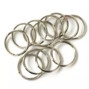 [하프클럽/]키관리 키홀더 키링 키고리 25mm 열쇠고리 벌크 100P 다용도