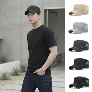 남자 매쉬 로고 포인트 군모 야구 낚시 모자