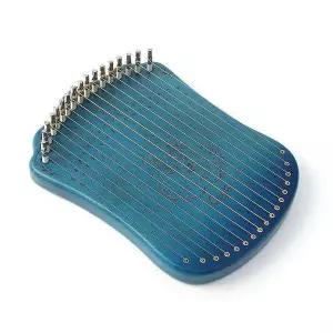 TBZ 느티나무 17음계 블루 미니하프 S-1 악기소품 기타용