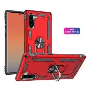 삼성 Note10 케이스 노트 10 플러스 보호대 갑옷 군사 충격 방지 자동차 홀더 링 커버