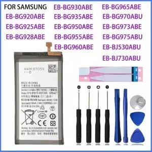 삼성 S6 Edge/Plus S7 S8 S9PIUS S10 S10E 15 17 Pr용 고용량 배터리