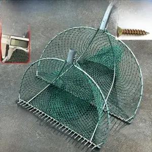 새로운 두꺼운 철제 클로 그물망 조개와 강물류동물 수확용 가을 겨울 해안 낚시 장비 고강도 내구성
