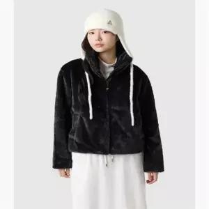 르꼬끄 QQ422OJKO2_BLK0 여성 루즈핏 제로퍼 자켓 - 블랙 2 5484866
