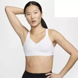 [나이키]인디 하이 서포트 여성 패드 어저스터블 스포츠 브라 FD1069 100 LE121682