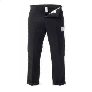 [미하라야스히로]MIHARA YASUHIRO BEDWIN THE MMY x Dickies 스트레이트 팬츠 C15PT015 BLACK 1025974