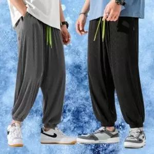 팬츠 남자 팬츠 시원한 데일리 쿨링 와이드 조거 등산 운동 골덴 편한 슬랙스 루즈핏