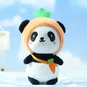 [골드스마일]헬로제니 귀여운 판다 인형 열쇠고리 키홀더_당근