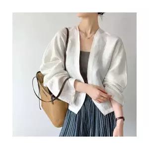 바바라옷장 263363 - 살안타 아방 썸머자켓 여름자켓 여름가디건 시스루셔츠 시스루자켓 살안타템1346765