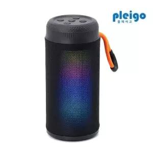 플레이고 휴대용 블루투스 스피커 LED 자전거 라디오