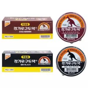 불광 디디샵 직업용 업소용 캉가루 구두약 40g 12개 세트