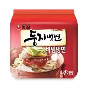 봉지라면 농심 둥지냉면 비빔냉면 162g 32개 (15086536)