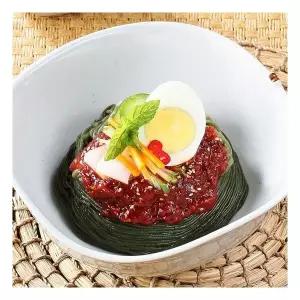 취나물 비빔냉면 10인분(냉면400g5팩+육수350g3봉+양념장500g)/태백산채영농조합