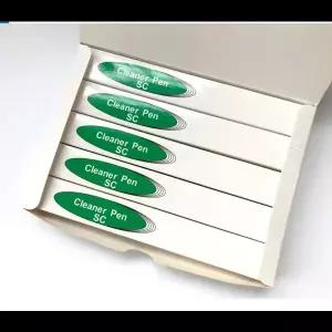 5PCS 1.25mm 2.5mm LC SC FC ST 원 클릭 광섬유 클리너 펜 커넥터 어댑터 및 페룰 800 회 청소