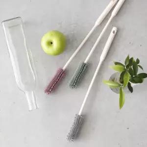 국산 실리콘 젖병솔 세척솔 병솔 젖병브러쉬 병세척솔 청소용솔 원형솔