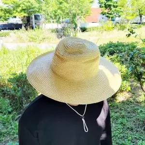 여름 야외용 라탄 모자 40cm G