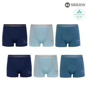 [엠알주니어]아동 남아 인견 드로즈팬티 6종세트 CMKD 015set _P340494374