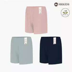 [엠알주니어]여아 찰랑 인견 아동 트렁크팬티 3종세트 키즈사각속옷_P364778290