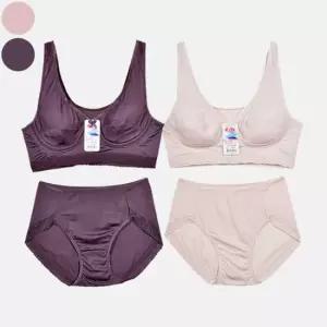 여성속옷 청량한 인견 풀컵 노와이어 B컵 스포츠 브라팬티 0847sw B컵속옷