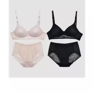 40대여성속옷 여름 노와이어브라 햄팬티 B컵 세트 노와이어브라빅사이즈