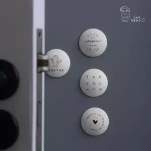 현관문스토퍼 도어 방문 문닫힘 문쾅방지패드 소음 충격방지 4개입