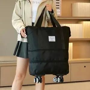 다용도 실용성 멀티웨이 포켓 옥스포트 원단 쇼퍼백