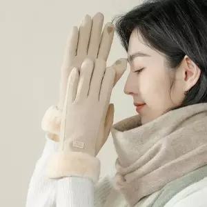 [MEJ5OQ3266]스마트 폰 기본 터지 방한 기모장갑