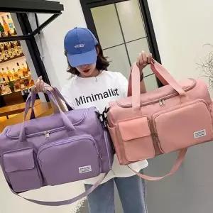4컬러 캐주얼 스포티 보스톤백