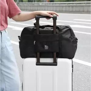 공항 여행용 빅백 보스턴백 캐리어 핸들 간편 결합