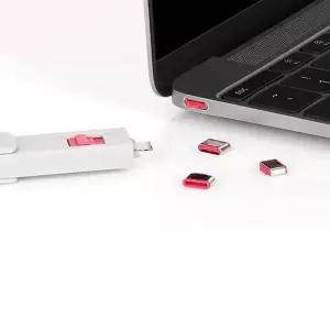 케이블 연결 USB 타입 적색 10개 전자부품 기기연결 케이블단자