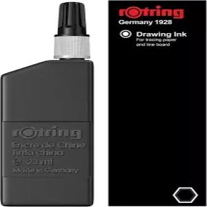 로트링 소그래프 테크니컬 드로잉 펜 액체 잉크 23ml 검은색