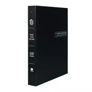 명함보관 3공 명함첩 10단 미우 1P 500포켓 수첩 용품