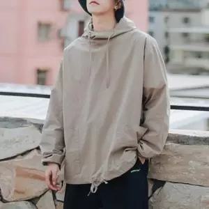 남자 아우터 바람막이 후드 이 아노락 캐주 가족티