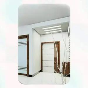 부착형 안전 화장대 욕실 현관 벽부착 거울 부착