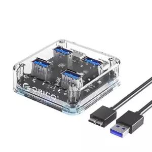 오리코 USB허브 USB3.0 4포트 MH4UC-U3-05 노트북