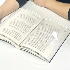 책모양 아크릴 문진 L 아무 독서템 선물 책 투명 필사