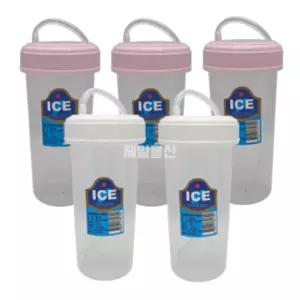 (300ml 색상랜덤 5개) 덕신화학 빨대컵/병원/물컵/물통/스트로컵/환자컵/물병/스트로우컵/병원컵/요양원