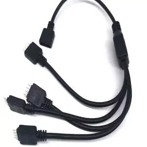 LED 위아 쿨러 케이블 PC 케이스 팬 분배선 PC조립