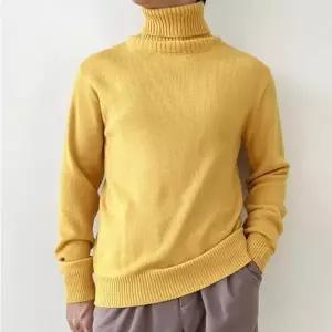 남성 넉넉한 사이즈 보온성 좋은 목폴라 이 기본티