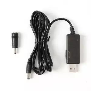 USB전원 승압 케이블 5V to 9V-12V 2M DC변 변환