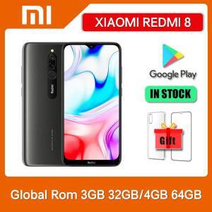 샤오미 레드미 8 듀얼 SIM 스마트폰, 6.22 인치 스냅드래곤 439 옥타코어 4G LTE 휴대폰, 12MP, 2MP, 8MP,