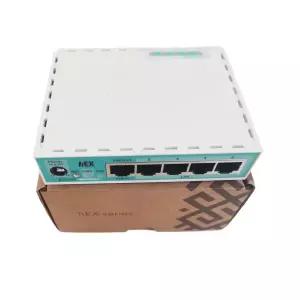 MikroTik 기가비트 이더넷 라우터 미니 무선 라우터 RB750Gr3 hEX
