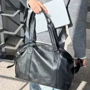 여성 레더 크로스 빅백 가죽 쇼퍼백 큰 가방 레더숄더백