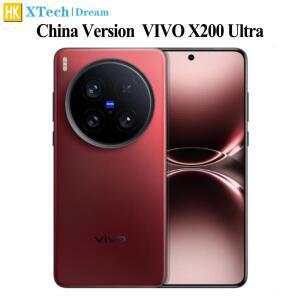 중국 버전 최신 VIVO X200 울트라 스냅드래곤 8 엘리트 6.82인치 AMOLED 50MP 6000mAh 90W 슈퍼VOOC 40W 무