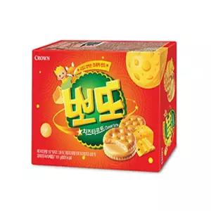 크라운 뽀또 치즈타르트 322g 1개 아이 사무실 간식