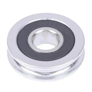 10x30x8mm U-홈 베어링 풀리 5mm 직경 와이어 로프/트랙용 홈형 비표준 오목 휠 가이드