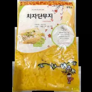 슬라이스 단무지 (원효 꼬들 1K) X10 한식당 중식당반찬 가정용 라면용 업소