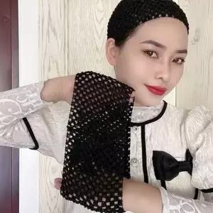 망 헤어밴드 헤어망 머리망 망사 머리띠